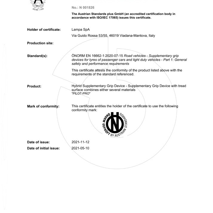 ΑΛΥΣΙΔΑ ΧΙΟΝΙΟΥ PILOT-PRO P-3 LAMPA ΜΕ ΘΡΑΥΣΤΕΣ ΠΑΓΟΥ ΚΑΙ ΠΙΑΣΙΜΟ ΣΤΟ ΜΠΟΥΛΟΝΙ ΤΟΥ ΤΡΟΧΟΥ - 2 ΤΕΜ.