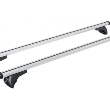 ΜΠΑΡΕΣ ΟΡΟΦΗΣ ΑΛΟΥΜΙΝΙΟΥ NOWA (S) 108cm ME FLUSH RAILING 2ΤΕΜ. ME ΚΛΕΙΔΙ