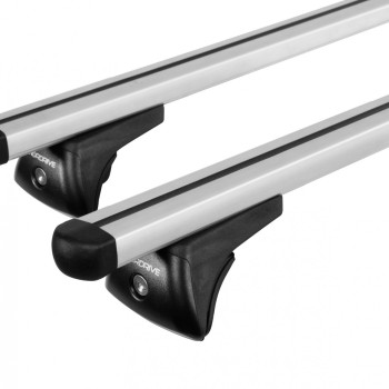 ΜΠΑΡΕΣ ΟΡΟΦΗΣ ΑΛΟΥΜΙΝΙΟΥ NOWA (S) 108cm ME FLUSH RAILING 2ΤΕΜ. ME ΚΛΕΙΔΙ