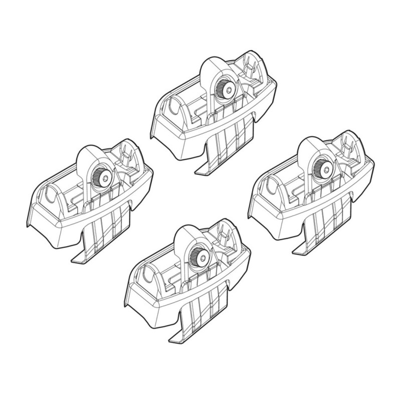 ΑΚΡΑ ΓΙΑ ΜΠΑΡΕΣ NORDRIVE ΓΙΑ MAZDA 2 5D 03/15+ KIT