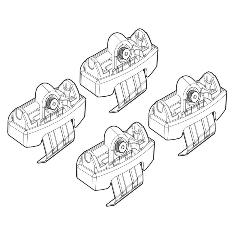 ΑΚΡΑ ΓΙΑ ΜΠΑΡΕΣ NORDRIVE ΓΙΑ MAZDA 6 4D 01/13+ KIT