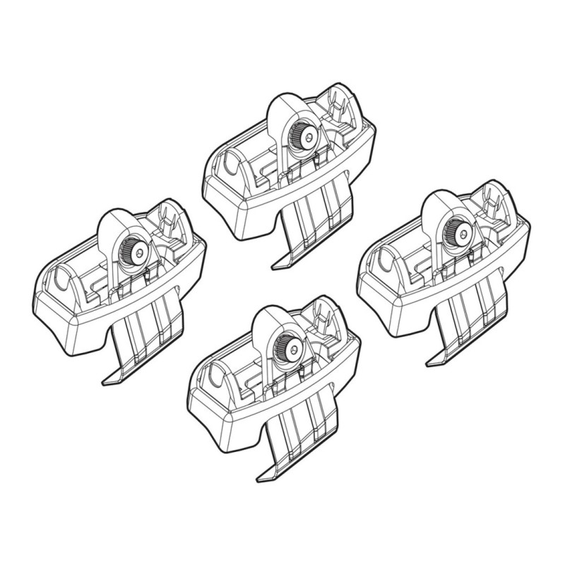 ΑΚΡΑ ΓΙΑ ΜΠΑΡΕΣ NORDRIVE ΓΙΑ MAZDA CX-5 06/17+ KIT