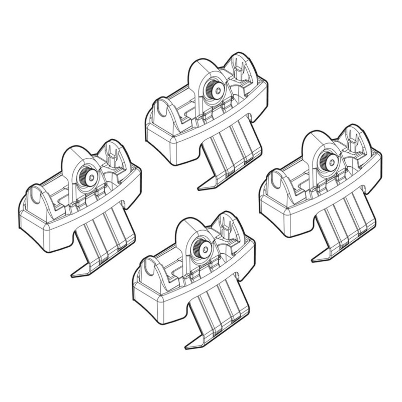 ΑΚΡΑ ΓΙΑ ΜΠΑΡΕΣ NORDRIVE ΓΙΑ OPEL CROSSLAND X 5D 2017+ KIT