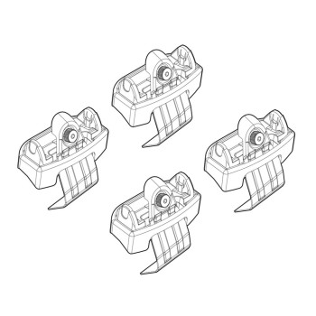 ΑΚΡΑ ΓΙΑ ΜΠΑΡΕΣ NORDRIVE ΓΙΑ SKODA SCALA 5D 06/19+ KIT