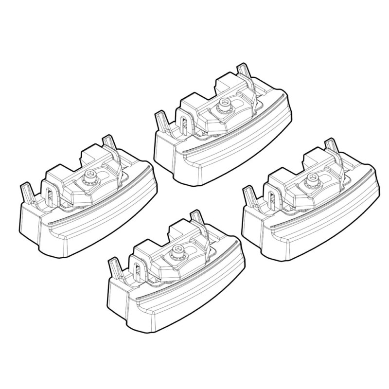 ΑΚΡΑ ΓΙΑ ΜΠΑΡΕΣ NORDRIVE ΓΙΑ MERCEDES E-KLAS W214 4D 11/2023+