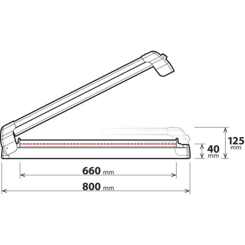 ΒΑΣΗ ΣΚΙ ΟΡΟΦΗΣ 6 ΖΕΥΓΑΡΙΑ ΣΚΙ /4 SNOWBOARD ΑΛΟΥΜΙΝΙΟΥ ΜΕ ΚΛΕΙΔΙ NORDIC-KING 80cm
