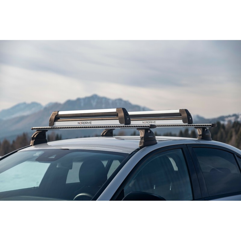 ΒΑΣΗ ΣΚΙ ΟΡΟΦΗΣ 6 ΖΕΥΓΑΡΙΑ ΣΚΙ /4 SNOWBOARD ΑΛΟΥΜΙΝΙΟΥ ΜΕ ΚΛΕΙΔΙ NORDIC-KING 80cm