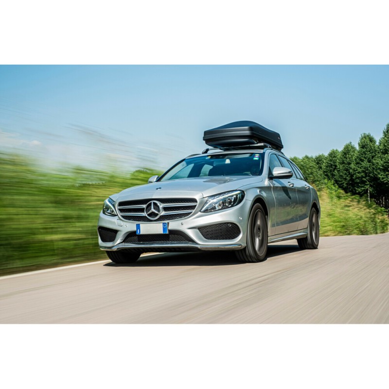 ΜΠΑΓΚΑΖΙΕΡΑ ΟΡΟΦΗΣ NORDRIVE BOX 400 LT (ΜΑΥΡΗ/ΑΝΑΓΛΥΦΗ - 175X79X47) - 1ΤΕΜ.