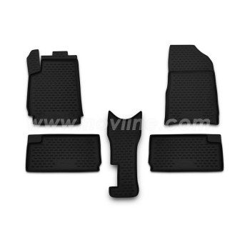 ΜΑΡΚΕ ΠΑΤΑΚΙΑ ΣΕ ΣΚΑΦΗ TPE ΛΑΣΤΙΧΟ ΓΙΑ CITROEN XSARA PICASSO 1999-2010  ΣΕ ΜΑΥΡΟ ΧΡΩΜΑ NOVLINE - 5 ΤΕΜ.