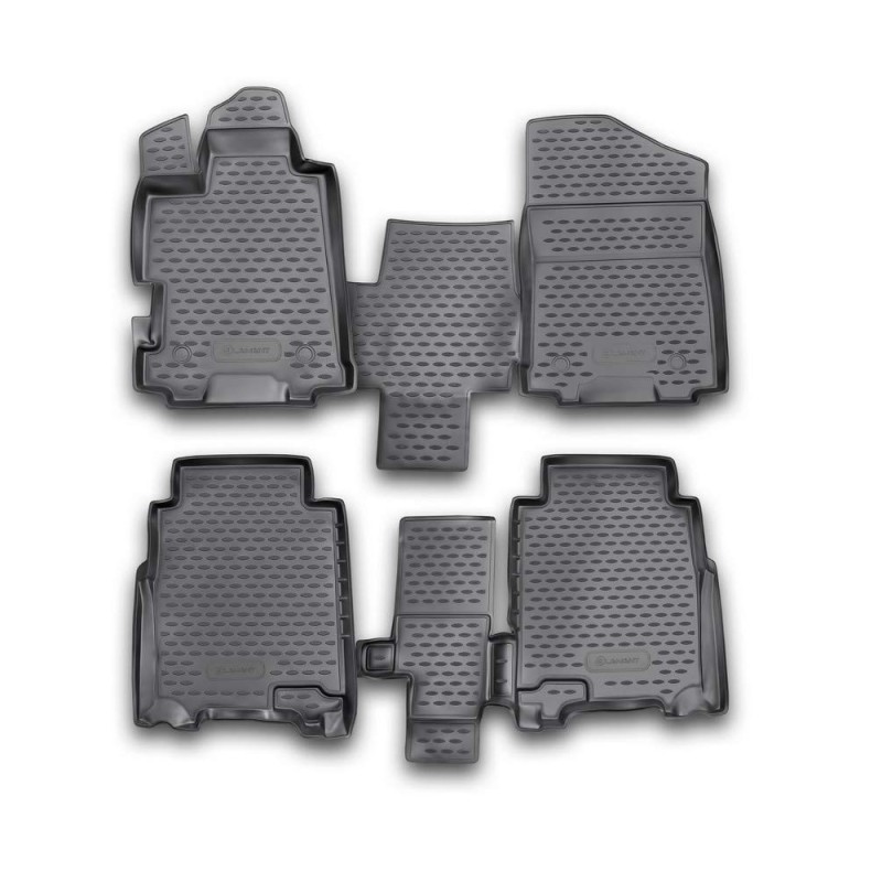 ΜΑΡΚΕ ΠΑΤΑΚΙΑ ΣΕ ΣΚΑΦΗ TPE ΛΑΣΤΙΧΟ ΓΙΑ HONDA FR-V 2004-2009  ΣΕ ΜΑΥΡΟ ΧΡΩΜΑ NOVLINE - 4 ΤΕΜ.