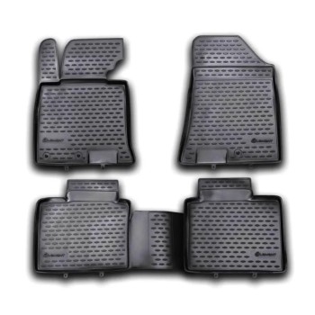 ΜΑΡΚΕ ΠΑΤΑΚΙΑ ΣΕ ΣΚΑΦΗ TPE ΛΑΣΤΙΧΟ ΓΙΑ HYUNDAI i40 2011+  ΣΕ ΜΑΥΡΟ ΧΡΩΜΑ NOVLINE - 4 ΤΕΜ.