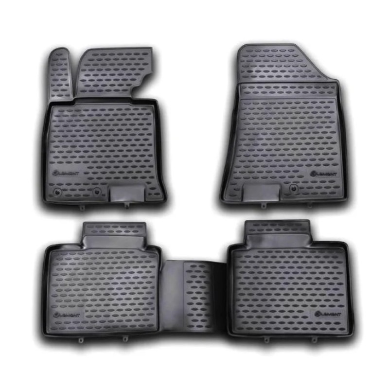 ΜΑΡΚΕ ΠΑΤΑΚΙΑ ΣΕ ΣΚΑΦΗ TPE ΛΑΣΤΙΧΟ ΓΙΑ HYUNDAI i40 2011+  ΣΕ ΜΑΥΡΟ ΧΡΩΜΑ NOVLINE - 4 ΤΕΜ.