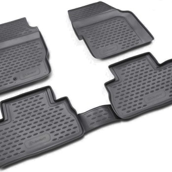 ΜΑΡΚΕ ΠΑΤΑΚΙΑ ΣΕ ΣΚΑΦΗ TPE ΛΑΣΤΙΧΟ ΓΙΑ LAND ROVER FREELANDER 2007-2013  ΣΕ ΜΑΥΡΟ ΧΡΩΜΑ NOVLINE - 4 ΤΕΜ.