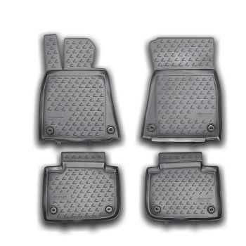 ΜΑΡΚΕ ΠΑΤΑΚΙΑ ΣΕ ΣΚΑΦΗ TPE ΛΑΣΤΙΧΟ ΓΙΑ LEXUS GS 205 2012+  ΣΕ ΜΑΥΡΟ ΧΡΩΜΑ NOVLINE - 4 ΤΕΜ.