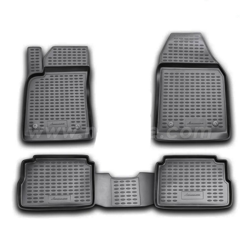 ΜΑΡΚΕ ΠΑΤΑΚΙΑ ΣΕ ΣΚΑΦΗ TPE ΛΑΣΤΙΧΟ ΓΙΑ OPEL VECTRA C 05/2002-01/2009  ΣΕ ΜΑΥΡΟ ΧΡΩΜΑ NOVLINE - 4 ΤΕΜ.