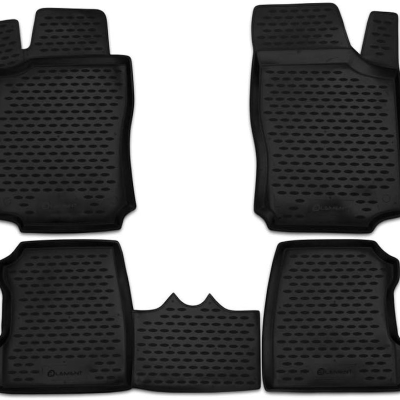 ΜΑΡΚΕ ΠΑΤΑΚΙΑ ΣΕ ΣΚΑΦΗ TPE ΛΑΣΤΙΧΟ ΓΙΑ OPEL COMBO 2001+ ΣΕ ΑΝΘΡΑΚΙ/ΣΚΟΥΡΟ ΓΚΡΙ ΧΡΩΜΑ - 4 Τεμ.