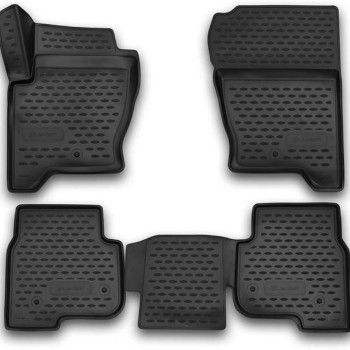 ΜΑΡΚΕ ΠΑΤΑΚΙΑ ΣΕ ΣΚΑΦΗ TPE ΛΑΣΤΙΧΟ ΓΙΑ LAND ROVER DISCOVERY 2014+ ΣΕ ΜΑΥΡΟ ΧΡΩΜΑ NOVLINE - 4 ΤΕΜ.