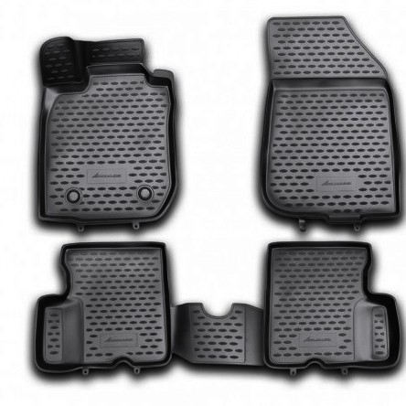 ΜΑΡΚΕ ΠΑΤΑΚΙΑ ΣΕ ΣΚΑΦΗ TPE ΛΑΣΤΙΧΟ ΓΙΑ DACIA DUSTER 05/2010-2018  ΣΕ ΜΑΥΡΟ ΧΡΩΜΑ NOVLINE - 4 ΤΕΜ.