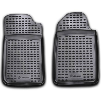 ΜΑΡΚΕ ΠΑΤΑΚΙΑ ΣΕ ΣΚΑΦΗ TPE ΛΑΣΤΙΧΟ ΓΙΑ RENAULT KANGOO 1998-2013  ΣΕ ΑΝΘΡΑΚΙ ΣΚΟΥΡΟ ΓΚΡΙ ΧΡΩΜΑ NOVLINE - 2 ΤΕΜ.