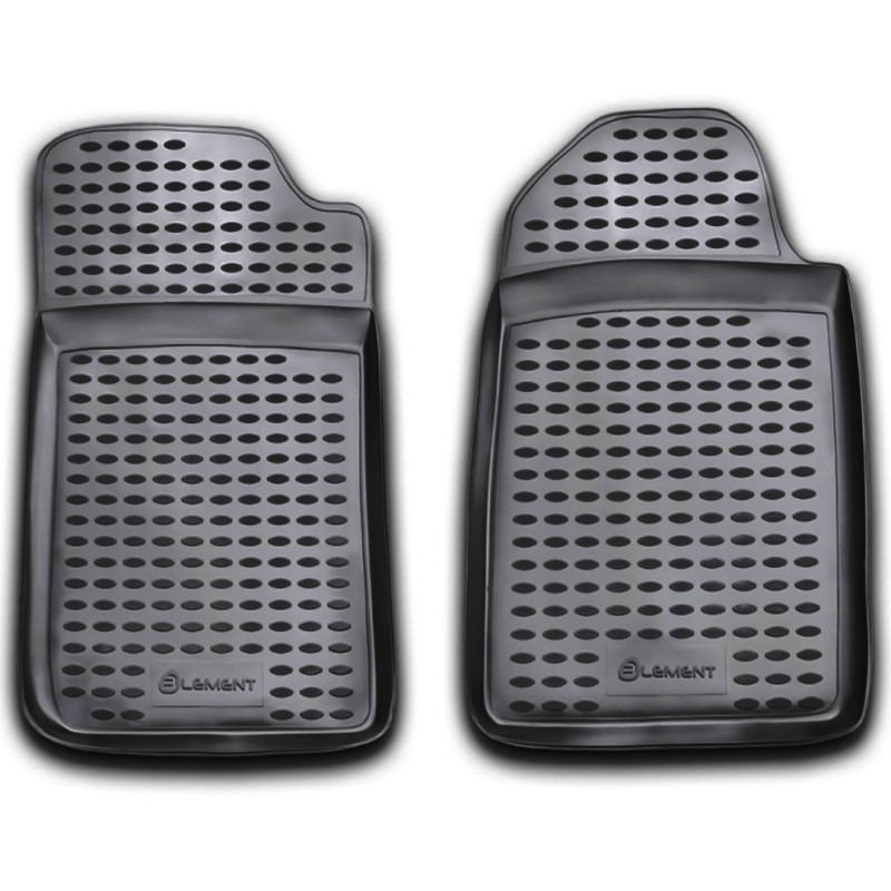 ΜΑΡΚΕ ΠΑΤΑΚΙΑ ΣΕ ΣΚΑΦΗ TPE ΛΑΣΤΙΧΟ ΓΙΑ RENAULT KANGOO 1998-2013  ΣΕ ΑΝΘΡΑΚΙ ΣΚΟΥΡΟ ΓΚΡΙ ΧΡΩΜΑ NOVLINE - 2 ΤΕΜ.