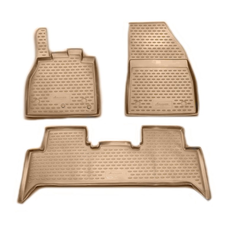 ΜΑΡΚΕ ΠΑΤΑΚΙΑ ΣΕ ΣΚΑΦΗ TPE ΛΑΣΤΙΧΟ ΓΙΑ RENAULT SCENIC III 05/2009-2016  ΣΕ ΜΠΕΖ ΧΡΩΜΑ NOVLINE - 4 ΤΕΜ.