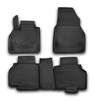 ΜΑΡΚΕ ΠΑΤΑΚΙΑ ΣΕ ΣΚΑΦΗ TPE ΛΑΣΤΙΧΟ ΓΙΑ RENAULT KANGOO 02/2008-2021  ΣΕ ΜΑΥΡΟ ΧΡΩΜΑ NOVLINE - 4 ΤΕΜ.