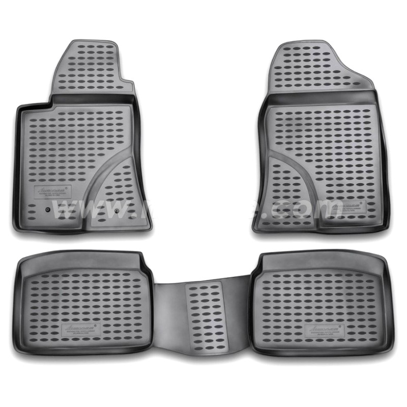 ΜΑΡΚΕ ΠΑΤΑΚΙΑ ΣΕ ΣΚΑΦΗ TPE ΛΑΣΤΙΧΟ ΓΙΑ TOYOTA AVENSIS 04/2003-2009  ΣΕ ΜΑΥΡΟ ΧΡΩΜΑ NOVLINE - 4 ΤΕΜ.