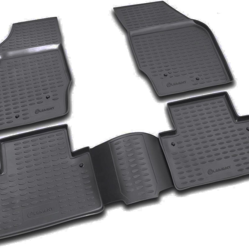 ΜΑΡΚΕ ΠΑΤΑΚΙΑ ΣΕ ΣΚΑΦΗ TPE ΛΑΣΤΙΧΟ ΓΙΑ VOLVO XC90 2002-2015  ΣΕ ΜΑΥΡΟ ΧΡΩΜΑ NOVLINE - 4 ΤΕΜ.