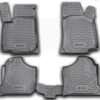 ΜΑΡΚΕ ΠΑΤΑΚΙΑ ΣΕ ΣΚΑΦΗ TPE ΛΑΣΤΙΧΟ ΓΙΑ VW GOLF 4 1998-2001 / VW BORA 1998-2005  ΣΕ ΜΑΥΡΟ ΧΡΩΜΑ NOVLINE - 4 ΤΕΜ.