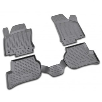 ΜΑΡΚΕ ΠΑΤΑΚΙΑ ΣΕ ΣΚΑΦΗ TPE ΛΑΣΤΙΧΟ ΓΙΑ VW JETTA 2005-2011  ΣΕ ΜΑΥΡΟ ΧΡΩΜΑ NOVLINE - 4 ΤΕΜ.