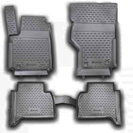 ΜΑΡΚΕ ΠΑΤΑΚΙΑ ΣΕ ΣΚΑΦΗ TPE ΛΑΣΤΙΧΟ ΓΙΑ VW AMAROK 2010+  ΣΕ ΜΑΥΡΑ ΧΡΩΜΑ NOVLINE - 4 ΤΕΜ.