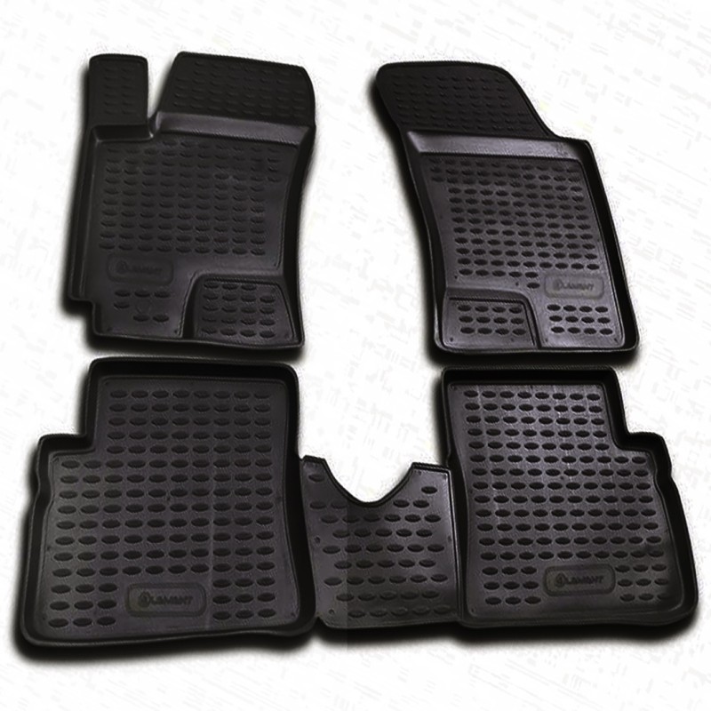 ΜΑΡΚΕ ΠΑΤΑΚΙΑ ΣΕ ΣΚΑΦΗ TPE ΛΑΣΤΙΧΟ ΓΙΑ HYUNDAI GETZ 5D 2002-2008  ΣΕ ΜΑΥΡΟ ΧΡΩΜΑ NOVLINE - 4 ΤΕΜ.