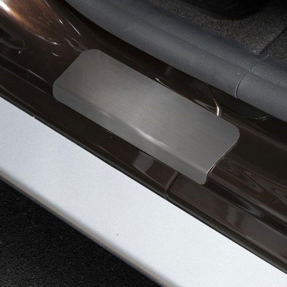 RENAULT DUSTER 2010-2018 ΜΑΡΣΠΙΕ ΕΣΩΤΕΡΙΚΑ ΧΡΩΜΙΟ ΑΥΤΟΚΟΛΛΗΤΑ 4ΤΕΜ.