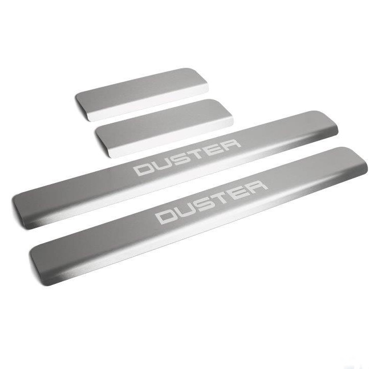 RENAULT DUSTER 2010-2018 ΜΑΡΣΠΙΕ ΕΣΩΤΕΡΙΚΑ ΧΡΩΜΙΟ ΑΥΤΟΚΟΛΛΗΤΑ 4ΤΕΜ.