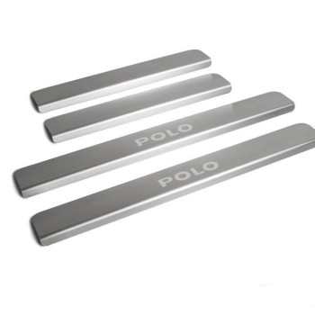 VW POLO 2010+ ΜΑΡΣΠΙΕ ΕΣΩΤΕΡΙΚΑ ΧΡΩΜΙΟ ΑΥΤΟΚΟΛΛΗΤΑ 4ΤΕΜ.