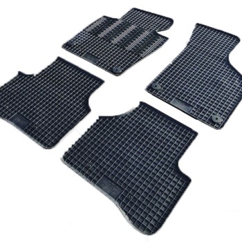 ΜΑΡΚΕ ΠΑΤΑΚΙΑ ΣΕ ΣΚΑΦΗ ΛΑΣΤΙΧΟ ΓΙΑ VW PASSAT B6 2005-2015 / PASSAT B7 2010-2015 ΣΕ ΜΑΥΡΟ ΧΡΩΜΑ ΜΕ ΚΟΥΜΠΩΜΑΤΑ CIK - 4 ΤΕΜ.