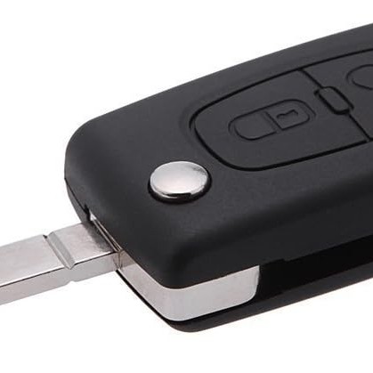 ΑΝΤΑΛΛΑΚΤΙΚΟ ΚΛΕΙΔΙ ΓΙΑ PEUGEOT 206 / 107 / 207 / 307 / 407 CITROEN C2 / C3 / C4 / C5 / C6 ΑΝΤΑΛΛΑΚΤΙΚΟ ΚΑΛΥΜΜΑ ΧΩΡΙΣ ΚΛΕΙΔΙ 2 ΚΟΥΜΠΙΩΝ - 1 ΤΕΜ.