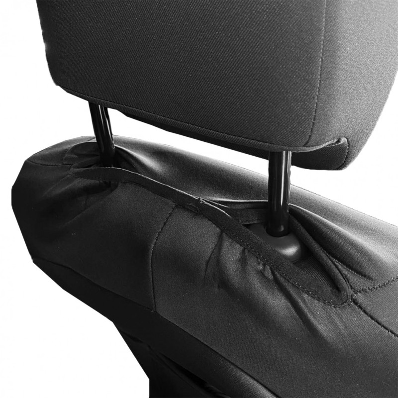 ΗΜΙΚΑΛΥΜΜΑΤΑ ΜΠΡΟΣΤΑ ΚΑΘΙΣΜΑΤΩΝ ΜΑΥΡΟ/ΜΠΛΕ ΜΟΤΙΒΟ (VELCRO ΣΤΑ ΠΡΟΣΚΕΦΑΛΑ) - 2 ΤΕΜ.