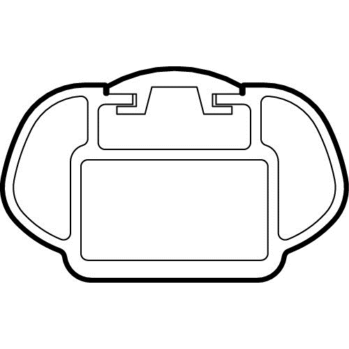 ΜΠΑΡΕΣ ΟΡΟΦΗΣ ΑΛΟΥΜΙΝΙΟΥ 140cm ALUMIA 2TEM ΧΩΡΙΣ ΚΛΕΙΔΙ