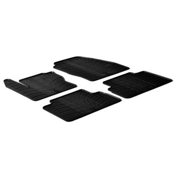 ΜΑΡΚΕ ΠΑΤΑΚΙΑ ΣΕ ΣΚΑΦΗ ΛΑΣΤΙΧΟ ΓΙΑ FORD C-MAX 11/2010-03/2015 / FORD C-MAX 7 11/2010-03/2015 SUMISURA ΣΕ ΜΑΥΡΟ ΧΡΩΜΑ ME ΚΟΥΜΠΩΜΑΤΑ LAMPA - 4 ΤΕΜ.