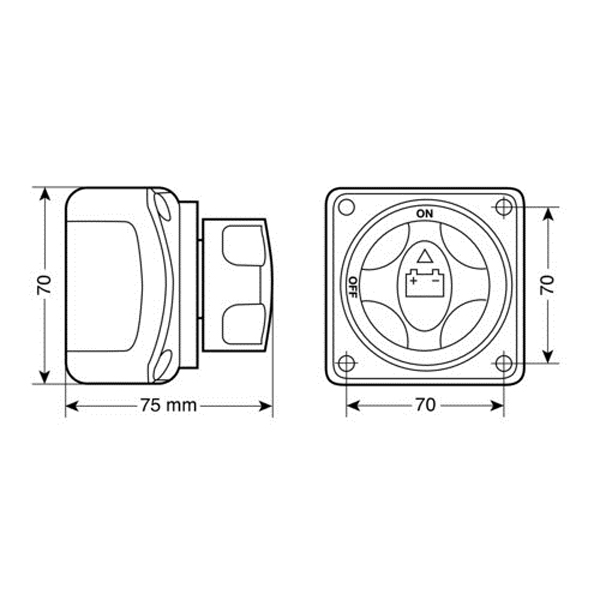 ΔΙΑΚΟΠΤΗΣ ΓΕΝΙΚΟΥ ΡΕΥΜΑΤΟΣ ΜΠΑΤΑΡΙΑΣ 12-24V 200A