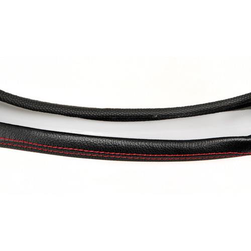 ΚΑΛΥΜΜΑ ΤΙΜΟΝΙΟΥ GT-SPORT ΜΑΥΡΟ ΧΡΩΜΑ ΜΕ ΡΑΦΕΣ ΣΤΟ ΠΛΑΙ ΚΟΚΚΙΝΕΣ ΑΟΣΜΟ ΟΙΚΟΛΟΓΙΚΟ/ ΜΗ ΤΟΞΙΚΟ/ ΑΝΑΚΥΚΛΩΣΙΜΟ ΥΛΙΚΟ  35-37 cm