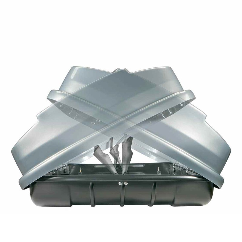 ΜΠΑΓΚΑΖΙΕΡΑ ΟΡΟΦΗΣ RACE AXION 410L ΣΕ ΜΑΥΡΟ ΧΡΩΜΑ ΜΕ MAT ΥΦΗ 175 X 87 X 46 cm - MAX 75 kg ΜΕ ΔΙΠΛΟ ΑΝΟΙΓΜΑ - 1 τεμ.