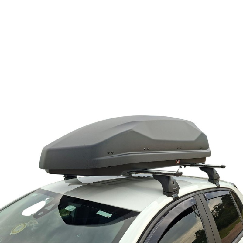 ΜΠΑΓΚΑΖΙΕΡΑ ΟΡΟΦΗΣ RACE AXION 410L ΣΕ ΜΑΥΡΟ ΧΡΩΜΑ ΜΕ MAT ΥΦΗ 175 X 87 X 46 cm - MAX 75 kg ΜΕ ΔΙΠΛΟ ΑΝΟΙΓΜΑ - 1 τεμ.