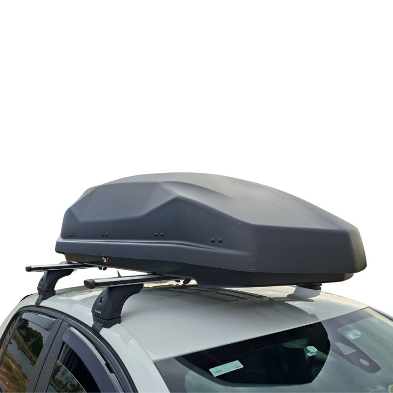 ΜΠΑΓΚΑΖΙΕΡΑ ΟΡΟΦΗΣ RACE AXION 410L ΣΕ ΜΑΥΡΟ ΧΡΩΜΑ ΜΕ MAT ΥΦΗ 175 X 87 X 46 cm - MAX 75 kg ΜΕ ΔΙΠΛΟ ΑΝΟΙΓΜΑ - 1 τεμ.