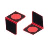 ΣΤΑΘΕΡΟΠΟΙΗΤΗΣ / ΔΙΑΧΩΡΙΣΤΙΚΟ STOPPER NOOK ΓΙΑ ΤΟ ΠΟΡΤ ΜΠΑΓΚΑΖ ΑΠΟ ΠΛΑΣΤΙΚΟ ΣΕ ΚΟΚΚΙΝΟ ΧΡΩΜΑ ΜΕ ΑΝΤΙΟΛΙΣΘΗΤΙΚΑ ΜΑΞΙΛΑΡΑΚΙΑ ΚΑΙ ΑΥΤΟΚΟΛΛΗΤΑ ΤΥΠΟΥ VELCRO RATI - 2 ΤΕΜ.