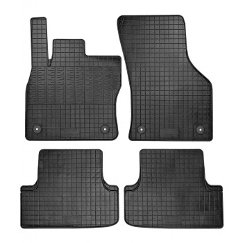 ΜΑΡΚΕ ΠΑΤΑΚΙΑ ΣΕ ΣΚΑΦΗ ΛΑΣΤΙΧΟ ΓΙΑ AUDI A3 2012-2020 / SEAT LEON 2013-2017 / VW GOLF 7 2012-2020 ΣΕ ΜΑΥΡΟ ΧΡΩΜΑ ΜΕ ΚΟΥΜΠΩΜΑΤΑ CIK - 4 ΤΕΜ.