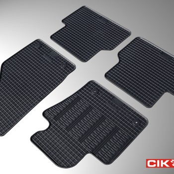 ΜΑΡΚΕ ΠΑΤΑΚΙΑ ΣΕ ΣΚΑΦΗ ΛΑΣΤΙΧΟ ΓΙΑ AUDI Q3 2011-2018 ΣΕ ΜΑΥΡΟ ΧΡΩΜΑ ΜΕ ΚΟΥΜΠΩΜΑΤΑ CIK - 4 ΤΕΜ.