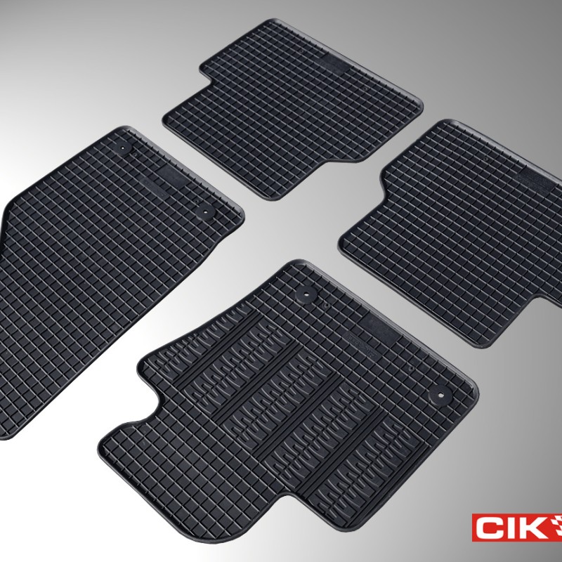 ΜΑΡΚΕ ΠΑΤΑΚΙΑ ΣΕ ΣΚΑΦΗ ΛΑΣΤΙΧΟ ΓΙΑ AUDI Q3 2011-2018 ΣΕ ΜΑΥΡΟ ΧΡΩΜΑ ΜΕ ΚΟΥΜΠΩΜΑΤΑ CIK - 4 ΤΕΜ.