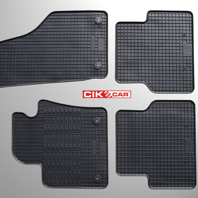 ΜΑΡΚΕ ΠΑΤΑΚΙΑ ΣΕ ΣΚΑΦΗ ΛΑΣΤΙΧΟ ΓΙΑ AUDI Q3 2011-2018 ΣΕ ΜΑΥΡΟ ΧΡΩΜΑ ΜΕ ΚΟΥΜΠΩΜΑΤΑ CIK - 4 ΤΕΜ.